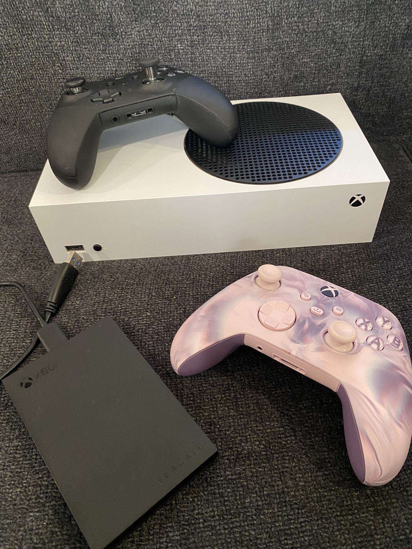 Xbox Series S Elite Controller, One Terabyte External