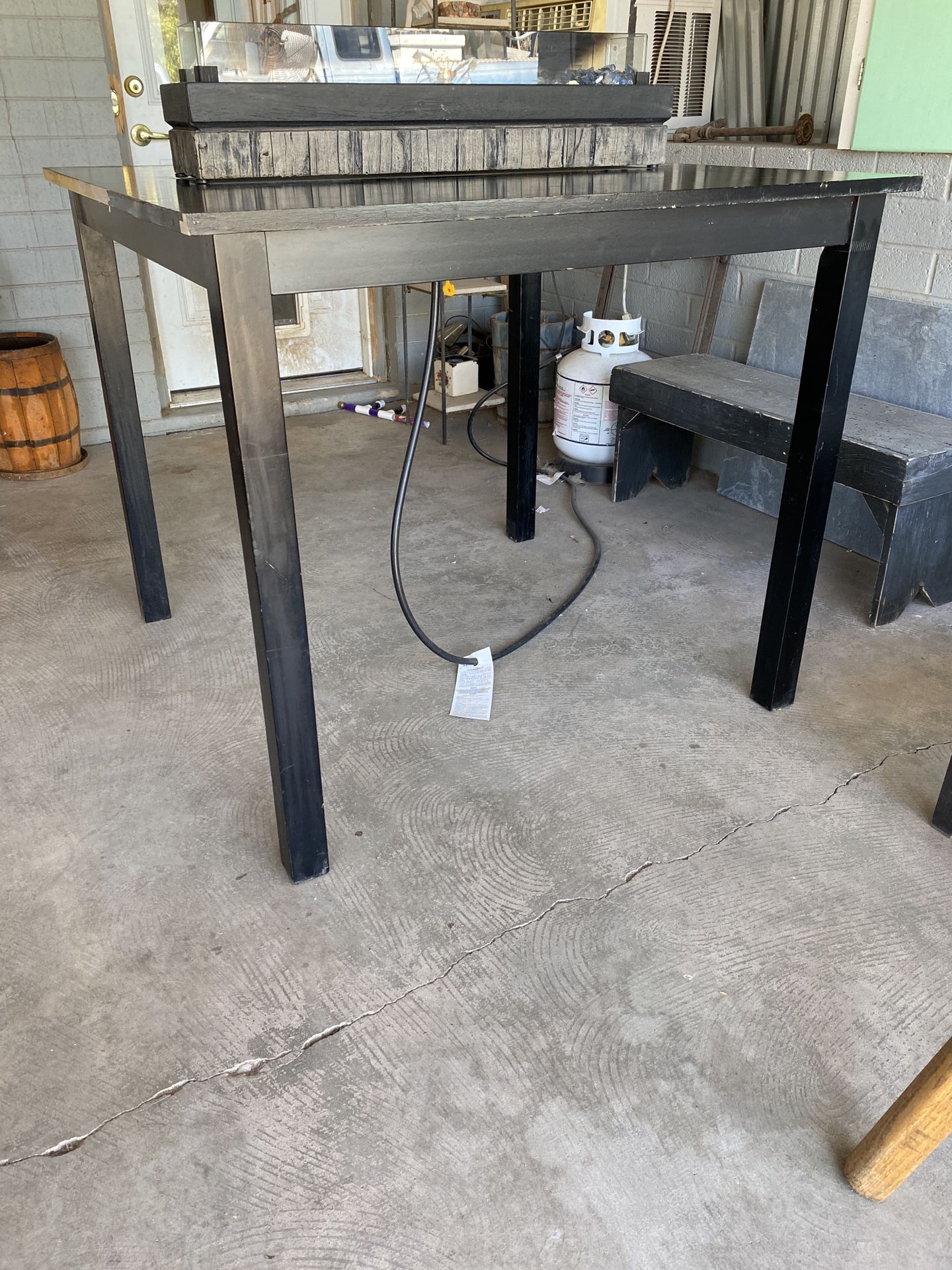 Black Bar Height Pub Table