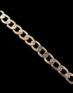 Gold filled 14k Cuban Link Chain Bracelet