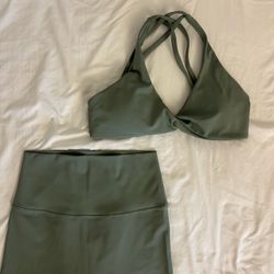two piece seamless workout set