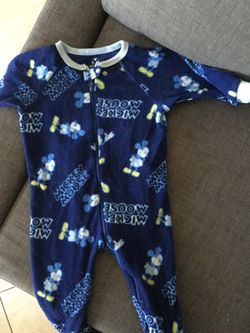 Mickey one piece pj