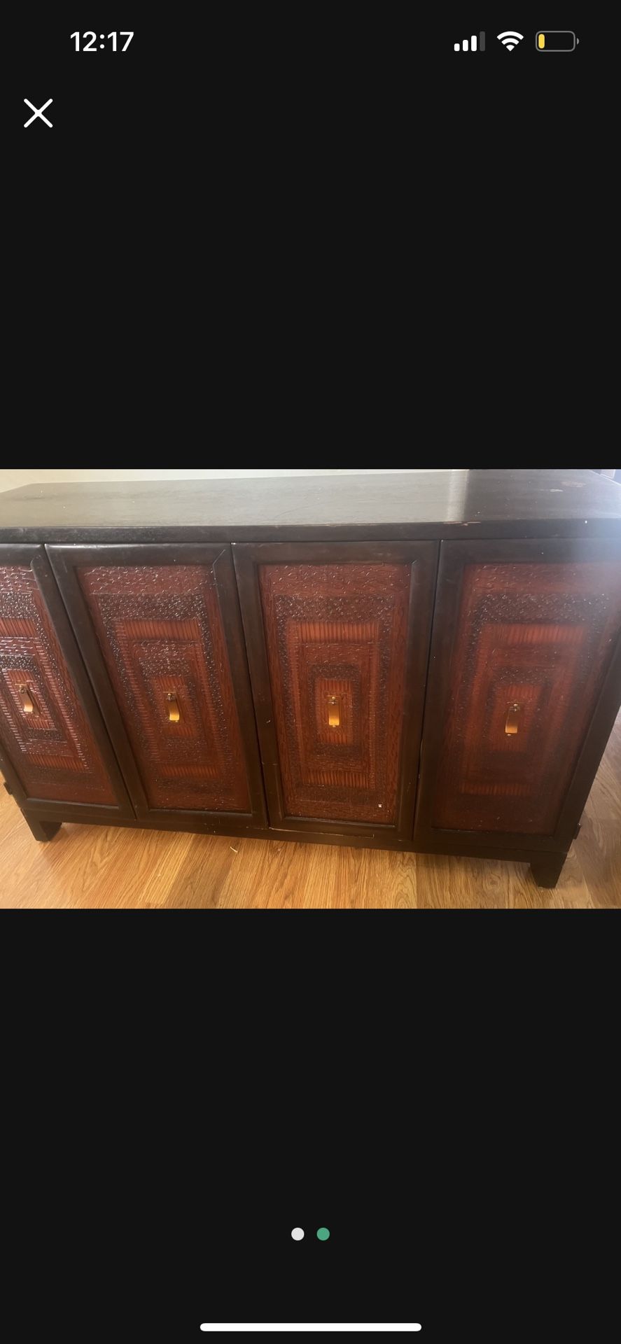 Buffet Table Storage