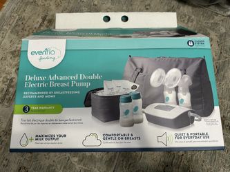 Evenflo deluxe advanced double electric breast pump