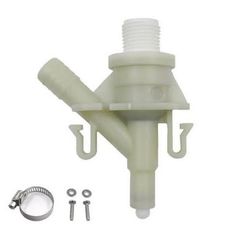 New RV Pedal Flush Toilet Water Valve Replacement Kit 385311