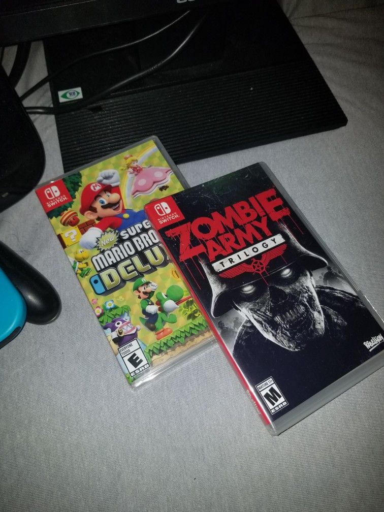 NEW Super Mario Bros. U Deluxe & Zombie Army Trilogy