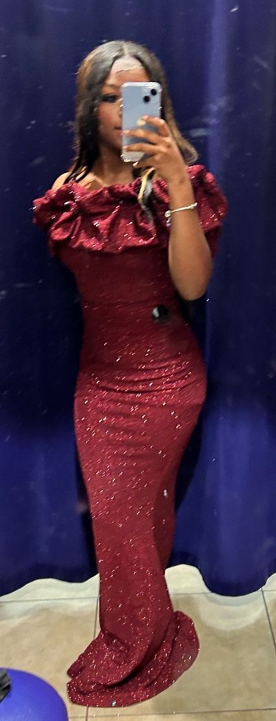 Red Sparkly Dress