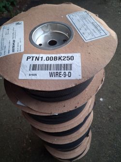 Expendable Tech FlexBraided  Black Sleaving 1" 1000's Of Feet