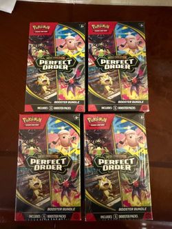 Pokémon TCG Perfect Order Booster Bundle x4
