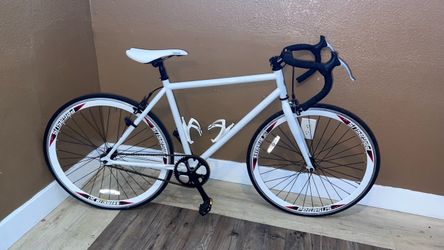 Pegasus Fixed Gear Road Bike White