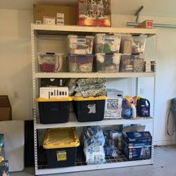 Metal Garage Shelves