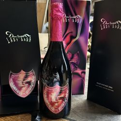 Lady Gaga Dom Perignon Rose Champagne 2006