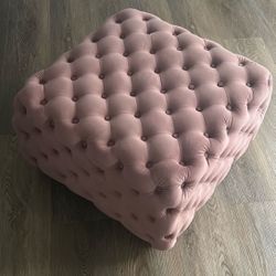 Pink Ottoman