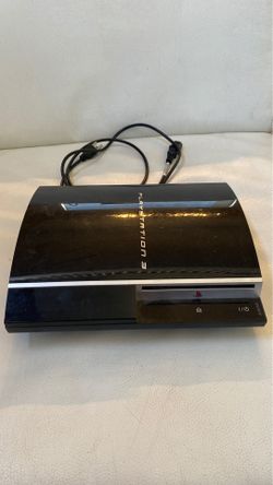 PS3 with power cable