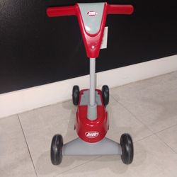 Patineta de 4 ruedas para niños radio flyer