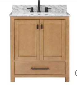 Avanti Modero 30" vanity with Marble Top