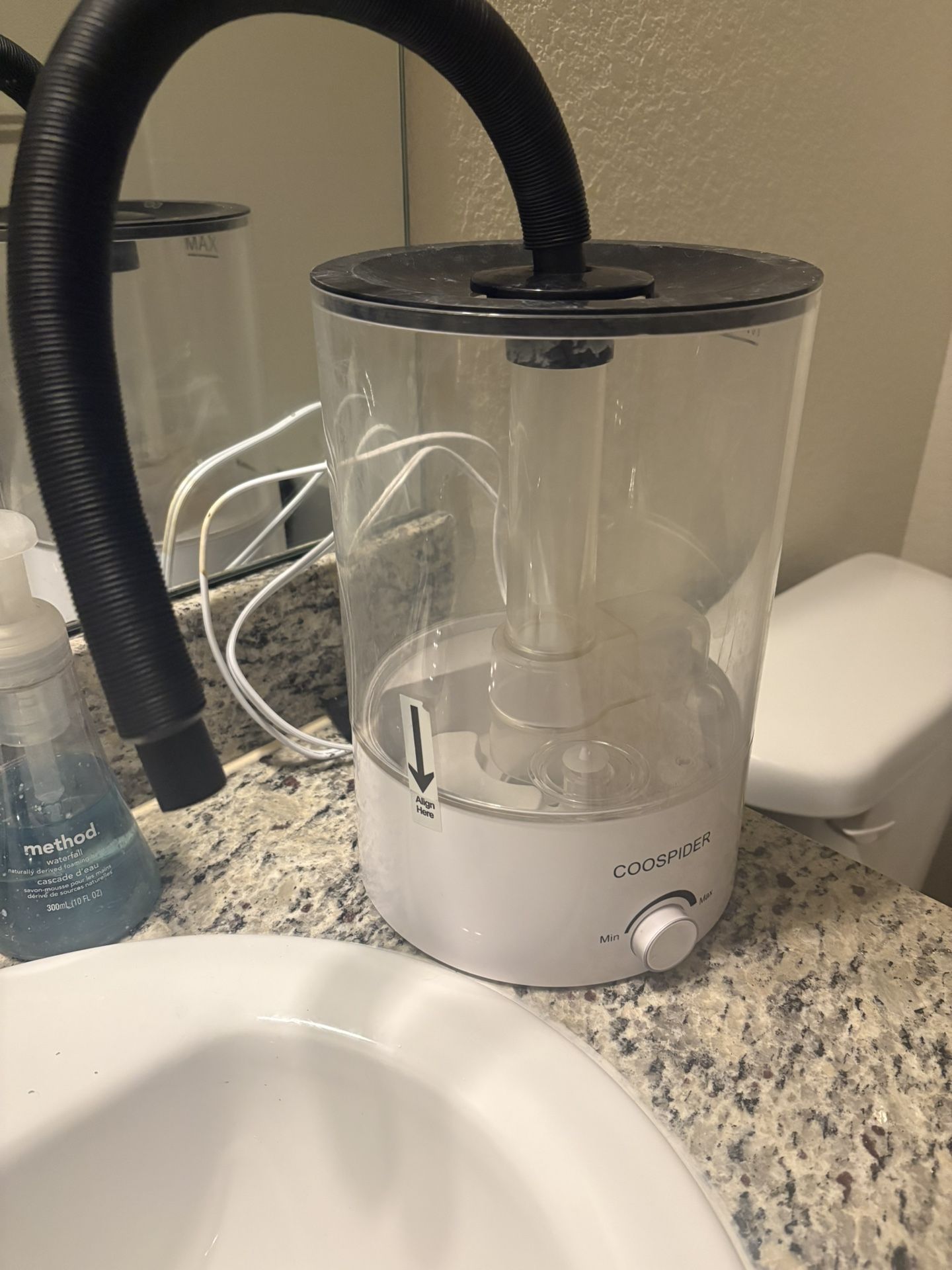 Coospider 4.2L Top Fill Reptile Humidifier, Fogger Mister for Reptiles Tank, Terrariums Humidifiers with Extended Hose/Tube, Automatic Reptile Misting