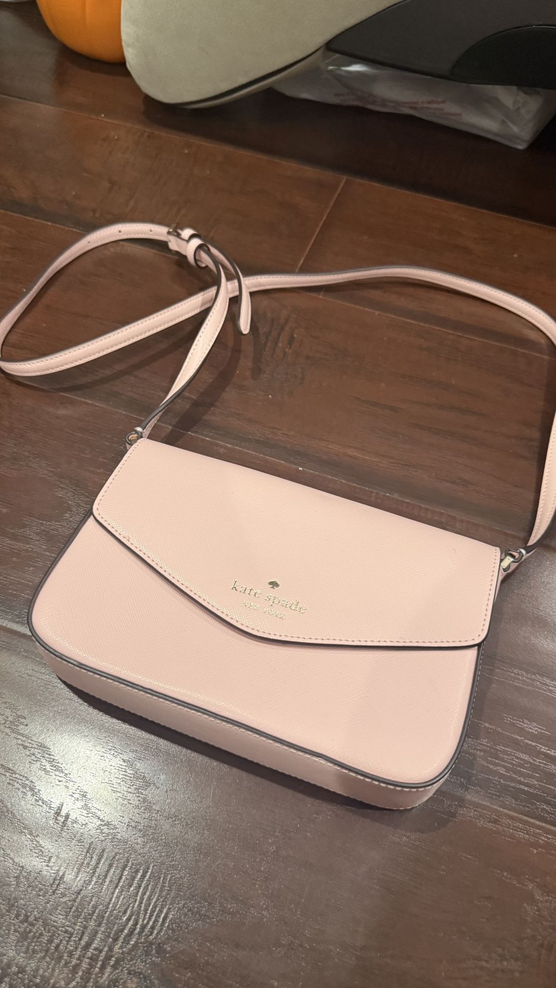Kate Spade GREAT Condition Pink Crossbody Real Leather Bag
