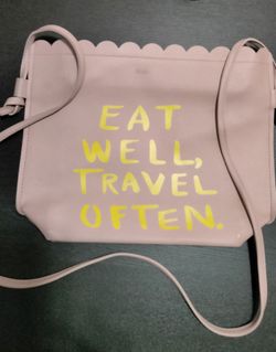 Faux leather handbag