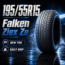 🔥 195/55R15 Falken Ziex Ze Tires 🔥
