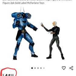 DC Multiverse Rookie & Mister Bloom Mega Figure & 7in Action Figure 2pk Gold Label McFarlane Toys