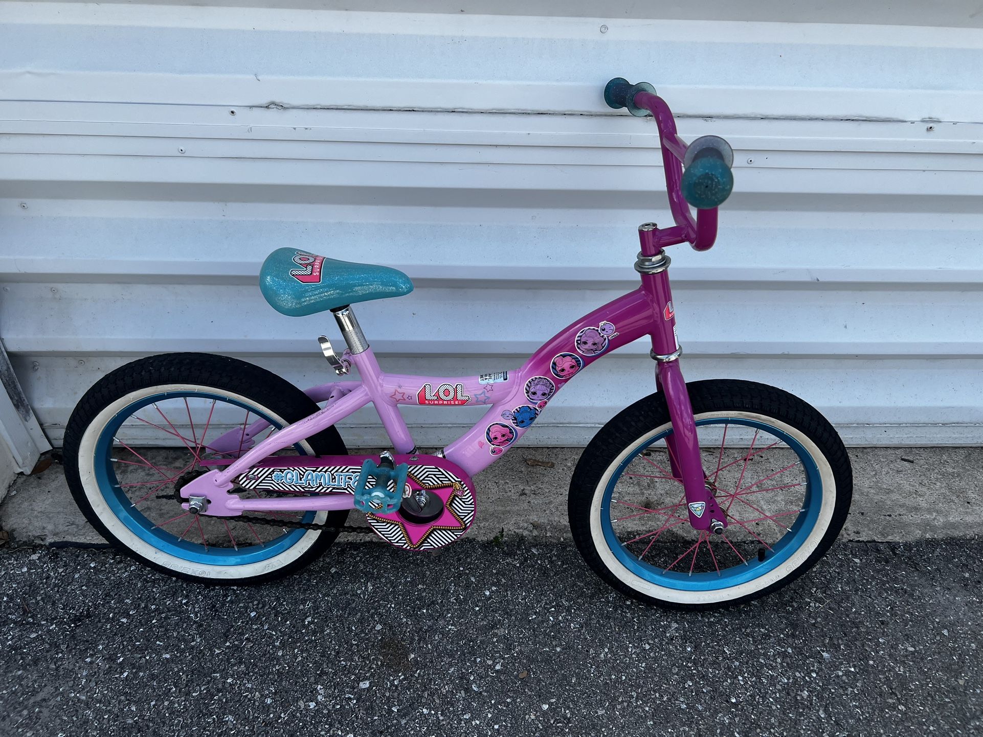 16” Girls LOL Surprise Bike Bicycle! Good condition! 