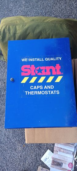 Vintage box with new thermostat's inside