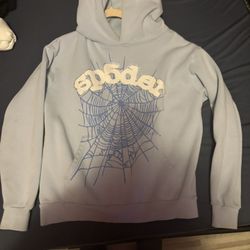 Blue Sp5der Hoodie