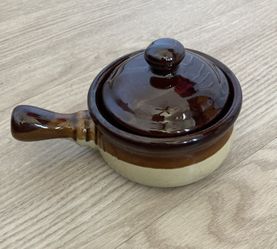 Brown And Tan Stoneware