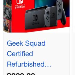 Nintendo Switch 