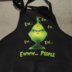 New Grinch Apron 