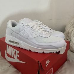 Air Max 90 White , 10.5 
