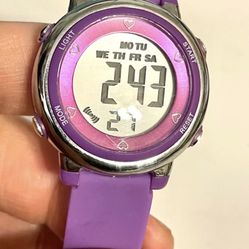 Pink Ladies Sport Watch WORKS!
