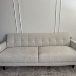 Modern Beige Sofa — Great condition