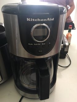 Coffee maker barely used