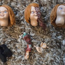 NECA Child's Play Chucky Good Guys Ultimate Figure Variant Head Parts Fodder Only