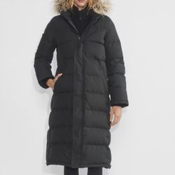Parka black Aritzia M