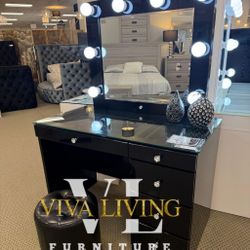 B4851 Morgan Luxo Vanity Black 😍🔥🥰