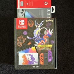 Nintendo Switch OLED Pokémon Scarlet And Violet Edition
