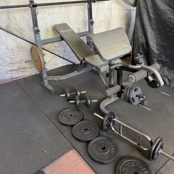 Weight Bench Set