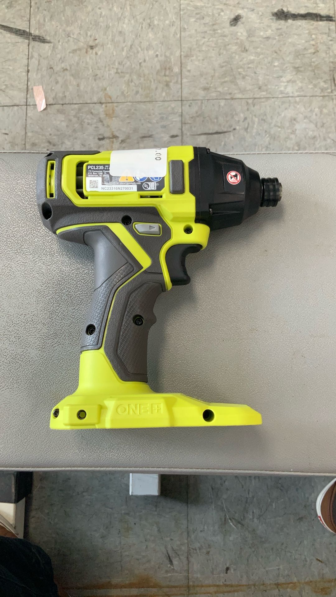 PCL235 Ryobi One Plus, Impact Driver Cordless 18V