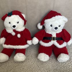 Mr. and Mrs. Claus Bears 