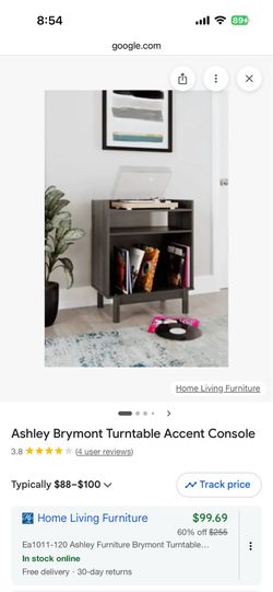 Record player console