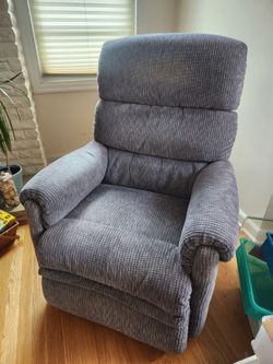 Comfortable Gray Recliner Chair