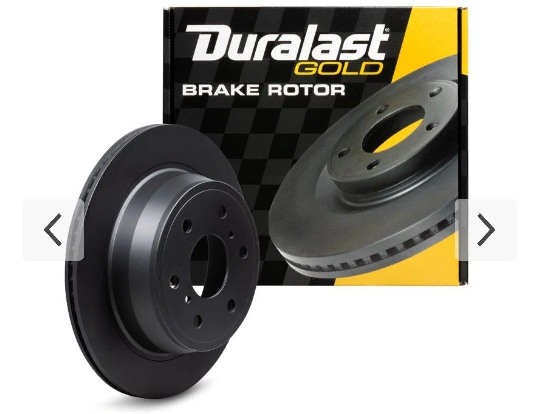 2 Duralast Gold Brake Rotors 55133DG