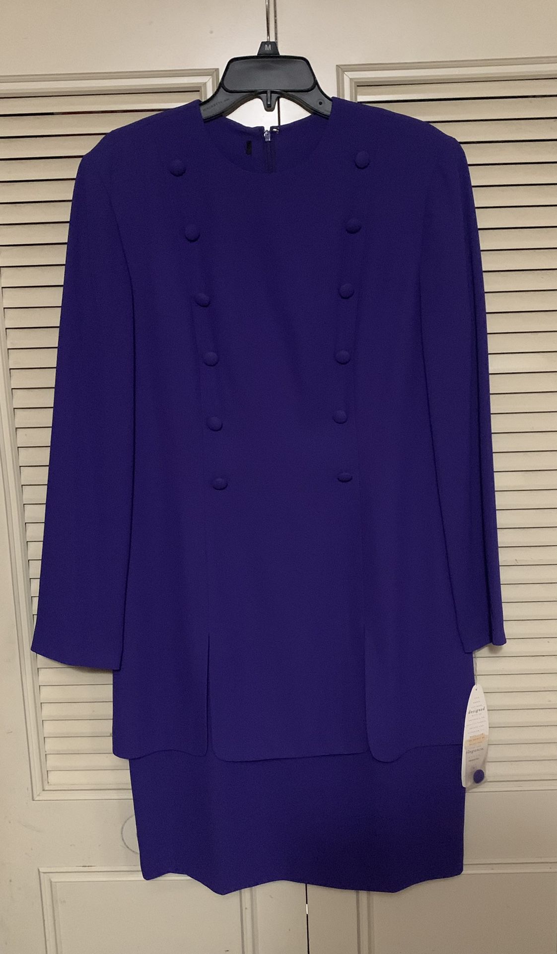 Marianne Dress Women Purple Size 12 New 