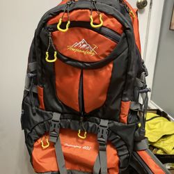 40L Hiking Backpack Waterproof  Camping…