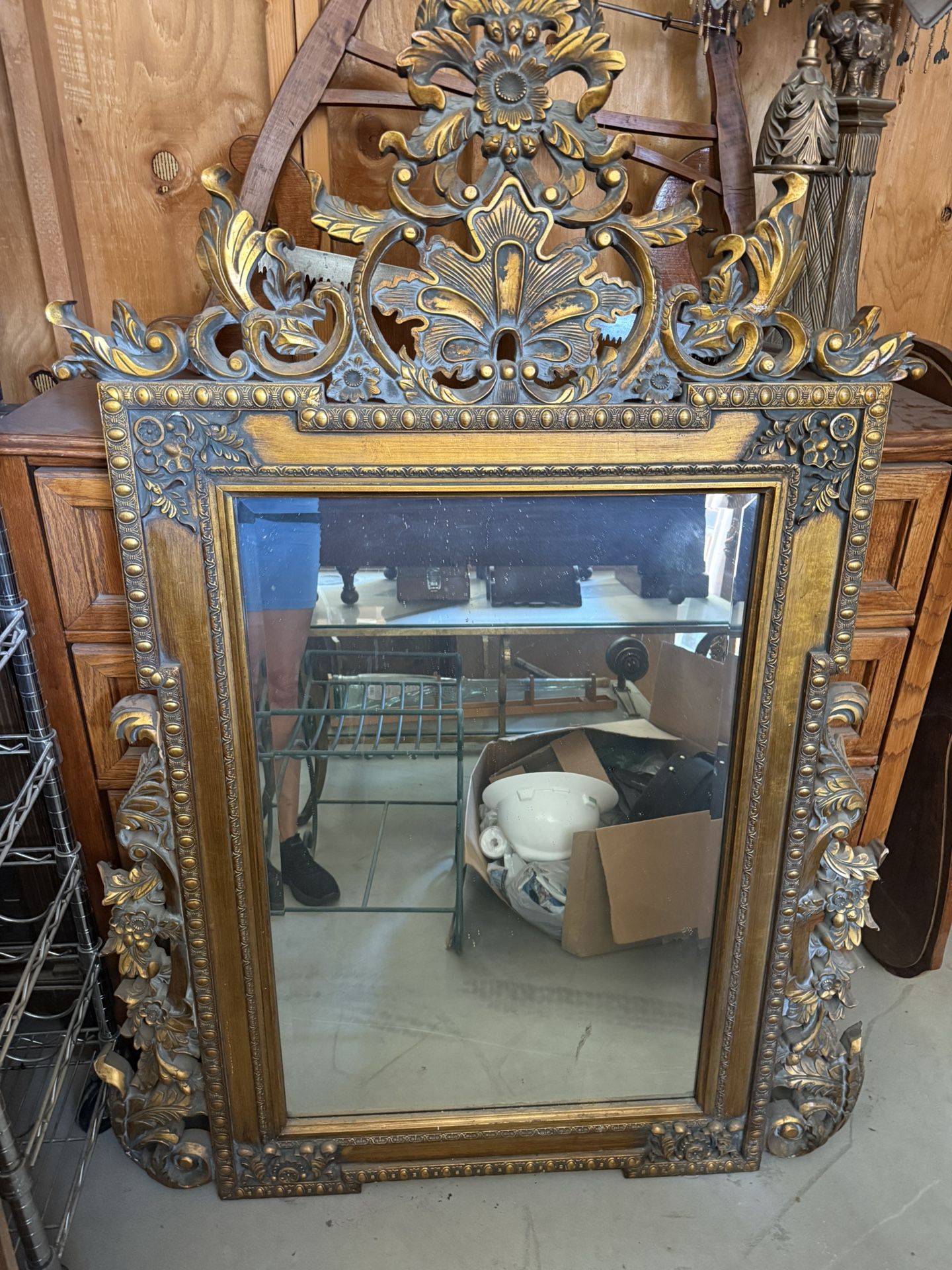 Ornate Vintage Mirror