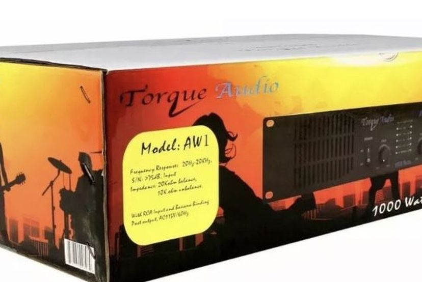 Brand New - 1000 WATT PRO TORQUE AUDIO 2 CH DJ