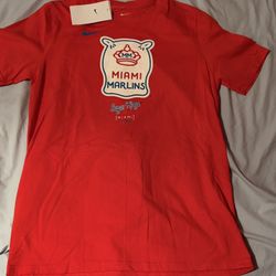 Miami Marlins MLB Havana Sugar Kings AAA Nike Shirt; Boy’s L