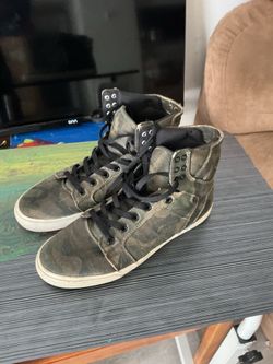 Supra camo shoes sz 10